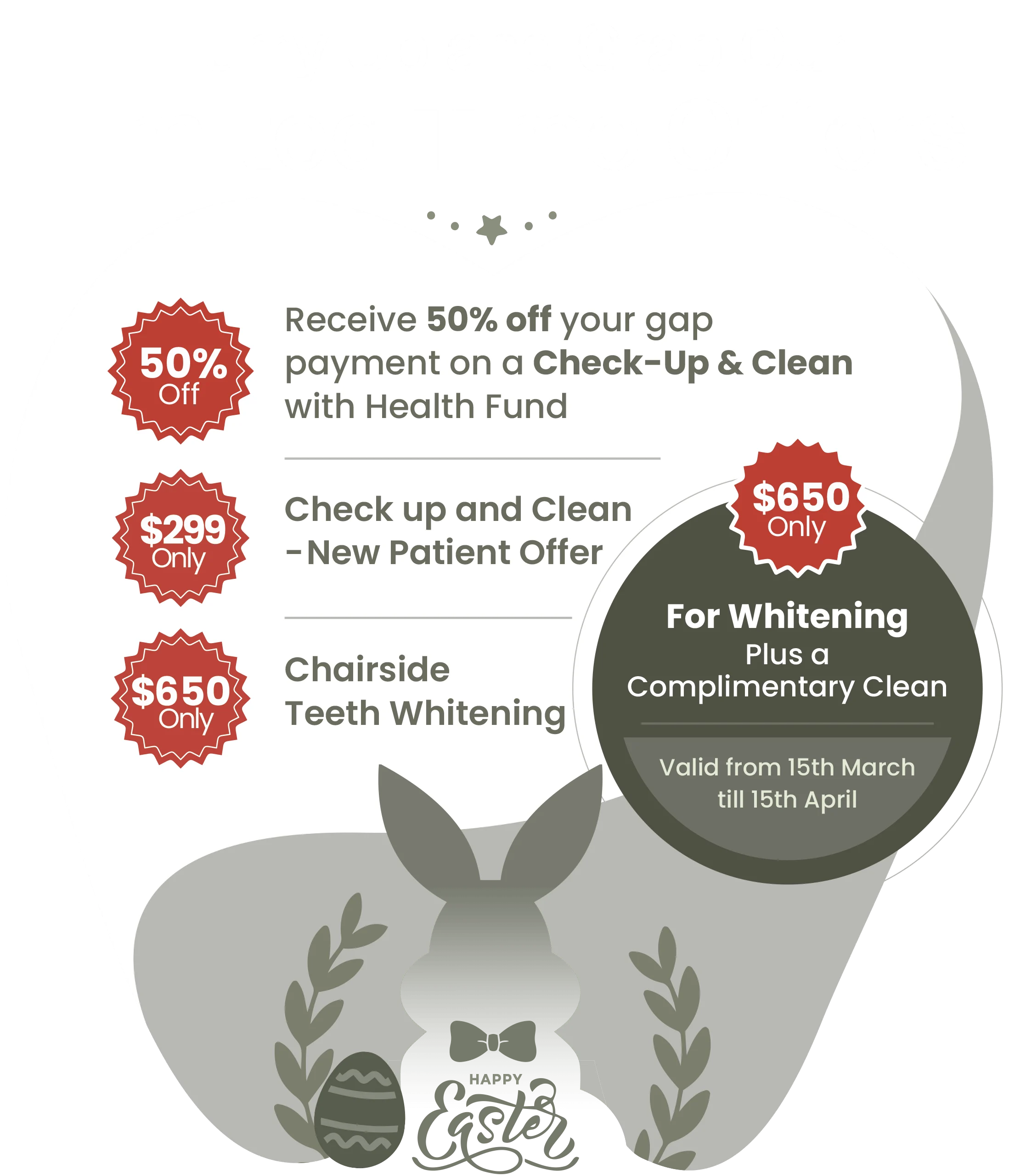 Yarralumla Dental Special Offers